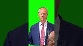 Nigel Farage saying "BORING!" meme - Green Screen