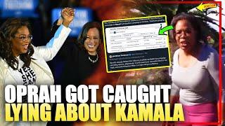 OOPS - Oprah SNAPS After Being EXPOSED for Paid $1 Million Payment for Fake Kamala Townhall Meeting