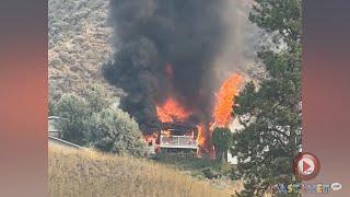 Home destroyed by fire