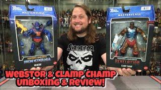 Webstor & Clamp Champ Masterverse Unboxing & Review!