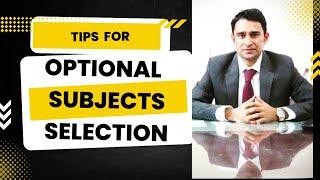 CSS Optional Subjects Selection : 05 Tips By Syed Fazil #PSP #CSS #2025  #english #csspreparation