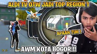 ALDI TV JADI TOP REGION 1 BARETTA KOTA BOGOR !! REVIEW UPDATE FREE FIRE !!