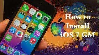 How to Install iOS 7 GM with NO UDID for FREE! Download Links Included!