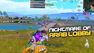 THE NIGHTMARE OF ARAB LOBBY IN PUBG MOBILE  Jabaanpubg  iPad Mini 5 | 4 Finger + Full Gyroscope