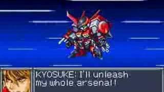 Super Robot Taisen GBA - Kyosuke's Alteisen VS Ryusei's R-1!