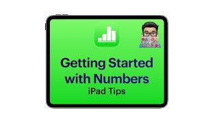 Numbers tips: Getting started with Numbers (iPad Tutorial 2020)