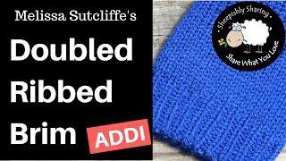 Double Ribbed Hat | Addi Express | Melissa Sutcliffe Pattern