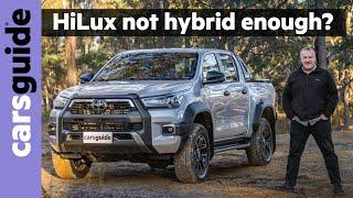 Toyota HiLux 48V hybrid 2024 review: Rogue pick-up's fuel consumption lowered with new V-Active tech
