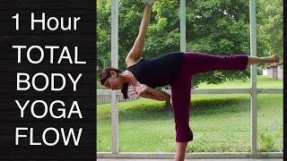 60 Minute Intermediate Vinyasa Flow Yoga | Full Body Strength, Flexibility, Balance