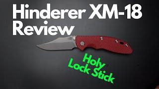 Hinder XM 18 Bowie Blade Review