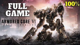 Armored Core 6 Fires of Rubicon 100% Walkthrough Part 1 (FULL GAME) - All Collectibles & Achievement