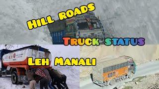 truck vlogs debukhan/Leh manali Road Trip/Hill roads/River crossing/dangerous road #jsfilm Limitness