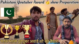 Pakistani  YouTuber Award Show Preparetion || Ranbir Tiwary Vlogs