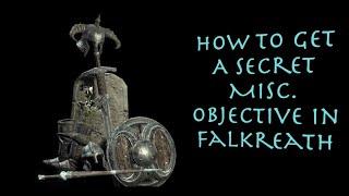 Skyrim ~ How To Get A Secret Misc. Objective In Falkreath