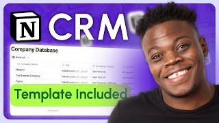 How to Build a Notion CRM from Scratch | Tutorial Template Included