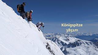 Skitour Königspitze (3851m) | Königliche Abfahrt über die Ostrinne eines der markantesten Gipfel