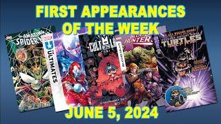 First Appearances of the Week: June 5, 2024