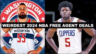 7 Weirdest Signings Of 2024 NBA Free Agency