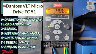 #Danfoss VLT Micro Drive FC-51 Parameter Settings