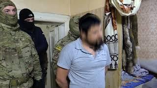 Видео ЦОС ФСБ России: задержание членов ячейки МТО «Хайят Тахрир аш-Шам»