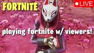 Fortnite live | playing with viewers! - chill & cozy stream :) | #fortnite #live #ps4