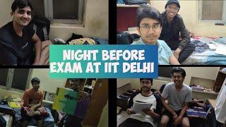 VLOG #1 | RAIDING HOSTEL ROOMS AT NIGHT BEFORE EXAM AT IIT DELHI | SOME FRESHERS INTRO | IIT DELHI