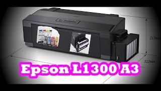 Epson L1300 A3 + Ink tank printer installation  UNBOXING/REVIEW & SUBLIMATION INK CONVERSION [TUTO]