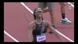 Womens 100m Hurdle Final Paris Olympic Trials 2024