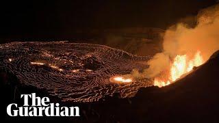 Kilauea volcano begins erupting on Hawaii's Big Island