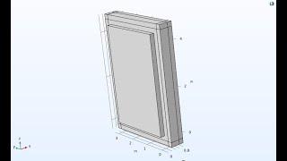 COMSOL SIMULATION OF SOUND TRANSMISSION THROUGH  BUILDING COMPONENT (WALL) .FIRST PART1