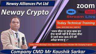 NEWAY CRYPTO's Technical Training Zoom Meeting