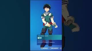 HIT IT - IZUKU MIDORIYA DEKU SKIN Show Fortnite Dances Emotes! (Fortnite My Hero Academia Skin)