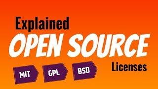 Open Source Licenses Explained | Which one to use - Apache, MIT, GPL?