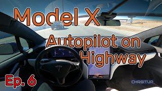 Tesla Model X - Autopilot on Highway Ep. 6