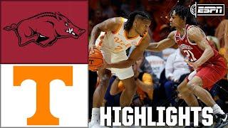 Arkansas Razorbacks vs. Tennessee Volunteers | Full Game Highlights | ESPN College Basketball