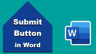 How to Create Submit or Email Button in Microsoft Word