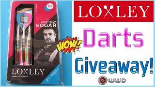 ENDED - LOXLEY Darts GIVEAWAY - Win 21g Matthew Edgar Darts - EDGAR TV