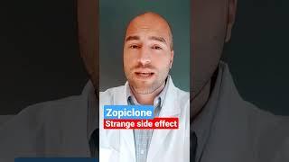 Zopiclone (Imovane) Side Effect 