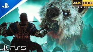 Kratos VS Fenrir - Dublado Pt-Br em 4K | God of War Ragnarok