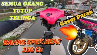 PERTAMA KALI BEAT 150 Cc di ajak JALAN JALAN 🫣 GACOR PARAH SIH SUARANYA ‼️