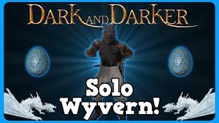 Solo Frost Wyvern vs Squire Rogue | Boss Guide | PVP Adventures | Dark and Darker