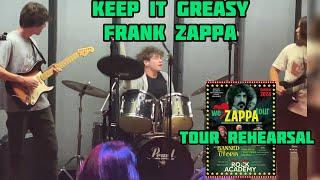 Keep It Greasy - Frank Zappa - Reheasal for summer tour #frankzappa #zappa #music #drums