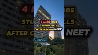 Mbbs student lies after cracking NEET ! #mbbs#neet#neetaspirant#aiims#mbbsvlog#neetmotivation#pw