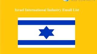 Israel  International Industry Email List