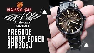 Unboxing 2021 Seiko Presage Sharp Edge 140th Anniversary Limited Edition SPB205J1
