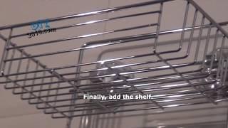 How to drill tiles and hang a fixture | How to Replace or Install a shower shelf on a Tiled Wall