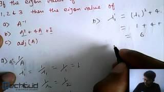 Mathematics: Illustration on Eigen Value