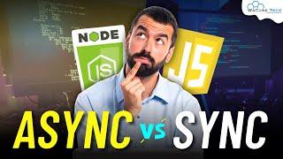 ASYNC vs SYNC - Difference | Synchronous and Asynchronous Programming in JavaScript - Explained