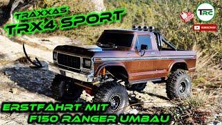 Die erste FAHRT mit meinem TRX4 Sport F150 Ranger UMBAU