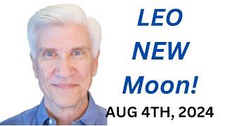 Leo New Moon August 4, 2024 · But first, BIDEN EXITS THE RACE!